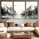 Yosemite Valley Wall Art Canvas Print – Framed and Ready to
