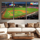 Angel Stadium Aerial Canvas Print – Los Angeles Angels