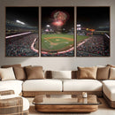 Fireworks at Angel Stadium – Los Angeles Angels Canvas