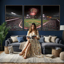 Fireworks at Angel Stadium – Los Angeles Angels Canvas