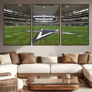Dallas Cowboys Football Team Print - Arlington AT&T Stadium by MyGreatCanvas | Canvas Wall Art Prints | Photo Prints & Wall Decor