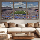 Buffalo Bills Highmark Stadium Wall Art Canvas Print - Bills
