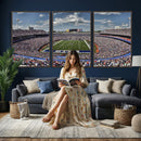 Buffalo Bills Highmark Stadium Wall Art Canvas Print - Bills