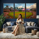 Busch Stadium Wall Art Print | St. Louis Cardinals Baseball