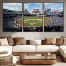 New York Mets Baseball Team Print - Citi Field Stadium Wall