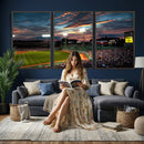 Fenway Park Wall Art Canvas Print | Large Baseball Stadium