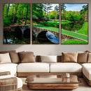 Augusta National Golf Club Wall Art - Panoramic Bridge &