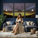 Michigan Wolverines Print - Michigan Stadium Wall Art Canvas