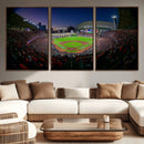 Houston Astros Baseball Print Canvas - Houston Minute Maid