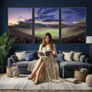 Notre Dame Fighting Irish Football Team Print - Notre Dame