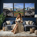 San Diego Padres Baseball Team Print - Petco Park Stadium