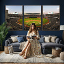 Oakland Athletics Baseball Team Print - RingCentral Coliseum