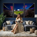 Truist Park Atlanta Braves Baseball Stadium Wall Art Print |