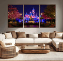 Disney Castle Wall Art – Framed Magic Kingdom Canvas by MyGreatCanvas | Canvas Wall Art Prints | Photo Prints & Wall Decor