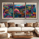Framed Japanese 1986 Wall Art Print, Yayoi Kusama 1986 Wall