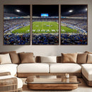 Kroger Field Canvas Wall Art - Kentucky Stadium Wall Art