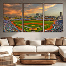 Chicago Wrigley Field Wall Art Canvas Print – Iconic