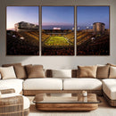 Iowa Hawkeyes Kinnick Stadium Wall Art Canvas Print, Framed