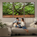 Majestic Oak Tree Wall Art Canvas Print – Ancient Branches by MyGreatCanvas | Canvas Wall Art Prints | Photo Prints & Wall Decor