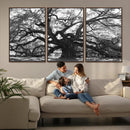Ancient Oak Wall Art Canvas Print, Majestic Twisted Branches by MyGreatCanvas | Canvas Wall Art Prints | Photo Prints & Wall Decor
