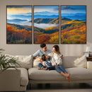 Autumn Mountains Wall Art, Vibrant Fall Foliage Landscape by MyGreatCanvas | Canvas Wall Art Prints | Photo Prints & Wall Decor