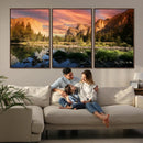 Yosemite Valley Wall Art, El Capitan Sunset Canvas Print, by MyGreatCanvas | Canvas Wall Art Prints | Photo Prints & Wall Decor