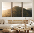 Mountain Wall Art – Framed Sunset Landscape Canvas Artwork, by MyGreatCanvas | Canvas Wall Art Prints | Photo Prints & Wall Decor