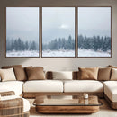 Winter Forest Wall Art Canvas Print – Framed Snowy Landscape by MyGreatCanvas | Canvas Wall Art Prints | Photo Prints & Wall Decor