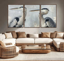 Bird Canvas Decor Wall Art Canvas Print – Framed Coastal