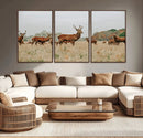 Rustic Deer Wall Art Canvas Print – Autumn Forest Woodland by MyGreatCanvas | Canvas Wall Art Prints | Photo Prints & Wall Decor