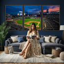 Target Field Wall Art Canvas Print – Baseball Stadium