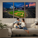 Target Field Wall Art Canvas Print – Baseball Stadium by MyGreatCanvas | Canvas Wall Art Prints | Photo Prints & Wall Decor