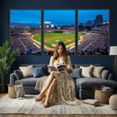 Target Field Stadium Wall Art Canvas Print – Minnesota Twins
