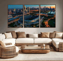 Chicago Bears Soldiers Field Wall Art Canvas Print – Framed