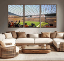 Cleveland Browns Stadium Wall Art Canvas Print – Framed NFL