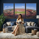 William Brice Stadium Wall Art Canvas Print – Stadium Crowd