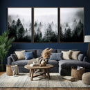 Foggy Forest Wall Art Canvas Print – Mountain Woodland by MyGreatCanvas | Canvas Wall Art Prints | Photo Prints & Wall Decor