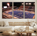 Boise State Broncos Albertsons Stadium Wall Art Canvas Print by MyGreatCanvas | Canvas Wall Art Prints | Photo Prints & Wall Decor