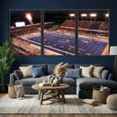 Boise State Stadium Large Wall Art Canvas Print for Living by MyGreatCanvas | Canvas Wall Art Prints | Photo Prints & Wall Decor
