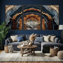 Abstract Wood Grain Canvas Print, Tree Ring Pattern Wall by MyGreatCanvas | Canvas Wall Art Prints | Photo Prints & Wall Decor