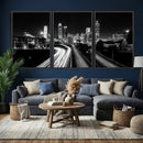 Atlanta Skyline Wall Art Canvas Print, Atlanta Downtown by MyGreatCanvas | Canvas Wall Art Prints | Photo Prints & Wall Decor