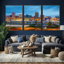 Baltimore Skyline Wall Art Canvas Print, Baltimore Downtown by MyGreatCanvas | Canvas Wall Art Prints | Photo Prints & Wall Decor