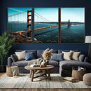 Golden Gate Bridge Wall Art Canvas Print – San Francisco by MyGreatCanvas | Canvas Wall Art Prints | Photo Prints & Wall Decor