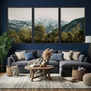 Mountain Forest Wall Art Canvas Print, Alpine Landscape by MyGreatCanvas | Canvas Wall Art Prints | Photo Prints & Wall Decor