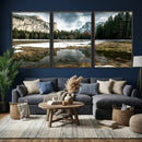 Yosemite Valley Mountain Wall Art Canvas Print, Granite by MyGreatCanvas | Canvas Wall Art Prints | Photo Prints & Wall Decor