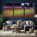 Clemson Football Stadium Wall Art Canvas Print, College by MyGreatCanvas | Canvas Wall Art Prints | Photo Prints & Wall Decor