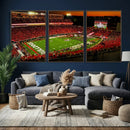 Georgia Bulldogs Stadium Wall Art Canvas Print, Sanford by MyGreatCanvas | Canvas Wall Art Prints | Photo Prints & Wall Decor