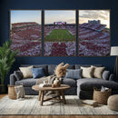 Oklahoma Sooners Gaylord Family Oklahoma Memorial Stadium by MyGreatCanvas | Canvas Wall Art Prints | Photo Prints & Wall Decor