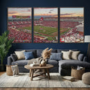 Donald W. Reynolds Razorback Stadium Wall Art Canvas Print – by MyGreatCanvas | Canvas Wall Art Prints | Photo Prints & Wall Decor