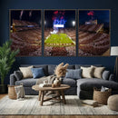 Oklahoma Memorial Stadium Wall Art Canvas Print – Oklahoma by MyGreatCanvas | Canvas Wall Art Prints | Photo Prints & Wall Decor